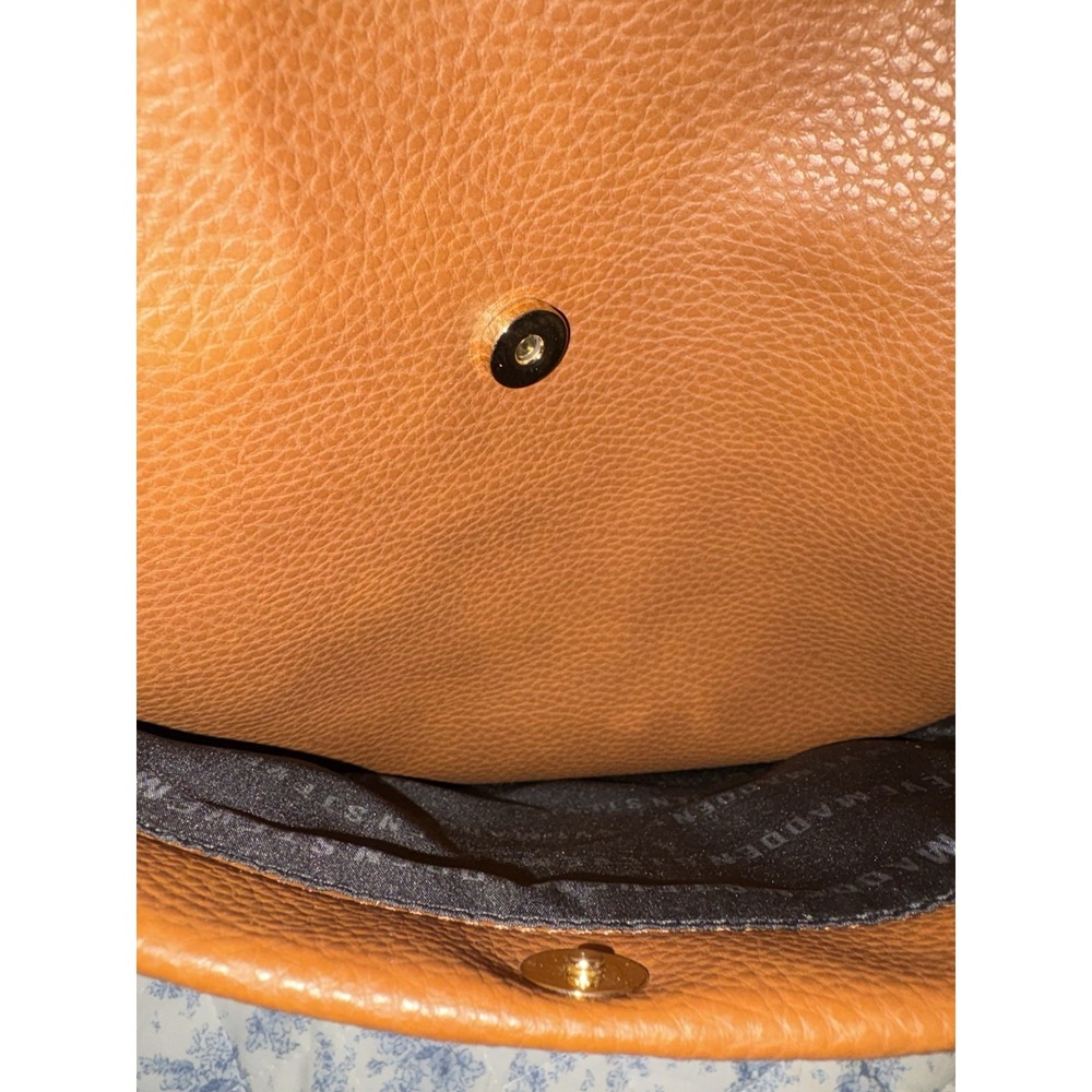 Steve Madden Vegan Leather Tote Bag Shoulder Bag Extra Pockets Chocolate Brown - Picture 5 of 5
